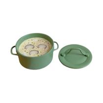 Mini Sopa De Cogumelo Em Creme, Decoração De Cozinha Para Casa De Bonecas, Acessórios Para 12