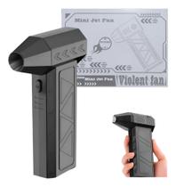 Mini Soprador De Ar Turbo Jet Fan Limpeza Pc Teclado Mini Soprador De Ar Turbo Jet Fan Limpeza Pc Teclado