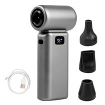 Mini Soprador Ventilador Turbo Portátil Recarregável USB-C Mini Soprador Ventilador Turbo Portátil Recarregável USB-C