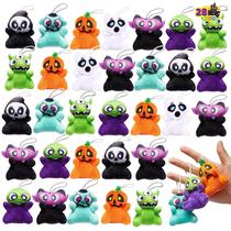 Mini sortimento de brinquedos de pelúcia JOYIN Halloween, 28 unidades para crianças Mini sortimento de brinquedos de pelúcia JOYIN Halloween, 28 unidades para crianças