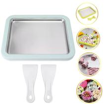 Mini Sorveteira Inox - Sorvete e Iogurte em Casa!