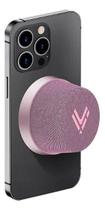 Mini Speaker Bluetooth MagWave Rosa Pink TWS Potente Bateria 12h Caixa De Som Portátil Feminina Luxo