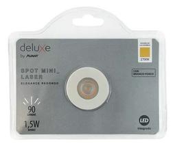 Mini Spot Avant Elegance Redondo para Móveis Branco