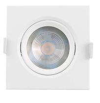 Mini Spot Branco Frio 6500W 7W Bivolt Quadrado - Luminatti