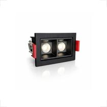 Mini Spot Downlight Duplo Led Embutir Pontual 4000k Bet86