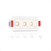 Mini Spot Downlight Triplo Embutir Pontual Led Bet91