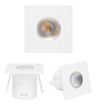 Mini Spot Embutir Móveis 1w 3,5cm Prata 2 Peças Por Caixa Mini Spot Embutir Móveis 1w 3,5cm Prata 2 Peças Por Caixa