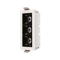 Mini Spot Focco 6w Antiofuscante Preto E Branco 45 Gaya