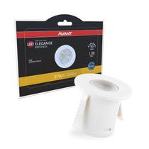 Mini Spot Led Elegance Sobrepor 1,5w 2700k 110v/220v Redondo Branco Cod: 338185671 Deluxe By Avant