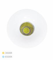 Mini spot led redondo embutir branco 6500K Makled