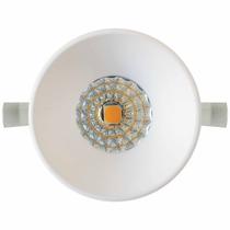 Mini spot led redondo embutir recuado 3w branco quente 3000k branco embuled