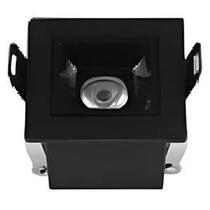 MINI SPOT LINEAR FOCCO EMBUTIR IRC90 IP20 240LM 3W 2700K 45º BIVOLT PRETO PRETO GAYA 7582