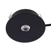 Mini Spot Orbi Embutir 2W 2700K 24V Preto IP20 Gaya Mini Spot Orbi Embutir 2W 2700K 24V Preto IP20 Gaya