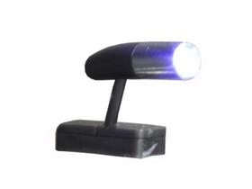 Mini Spot Preto C/led Azul - Serauto