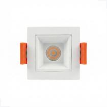 Mini Spot Quadrado Embutir Branco Focco 2w 3000k Bivolt Mini Spot Quadrado Embutir Branco Focco 2w 3000k Bivolt