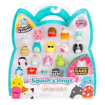 Mini-Squish Squish-a-Longs, pacote com 14 unidades, Wave 3, estilo 1, com acessórios