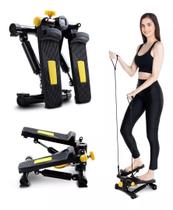 Mini Stepper 3 Em 1 Regulagem Monitor Simulador Caminhada