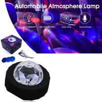 Mini Strobo Giratório Led RGB D36 Luminária Portátil USB Controle Voz Som Música 803 Mini Strobo Giratório Led RGB D36 Luminária Portátil USB Controle Voz Som Música 803