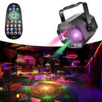 Mini Strobo LED RGB 3 em 1 Efeito Luz Automático Som Estroboscópico Festa Balada Bar ON-LP194 Mini Strobo LED RGB 3 em 1 Efeito Luz Automático Som Estroboscópico Festa Balada Bar ON-LP194