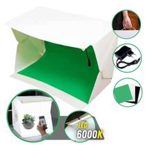 Mini Studio Para Fotografar Produtos Plus 60 Largo Desmontável Evobox
