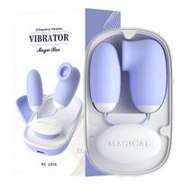 Mini Sugador e Bullet Lilo 12 Modos de Pulsação 2,5cm x 5cm Silicone Recarregável Sugador de Clitoris Pequeno e Portátil