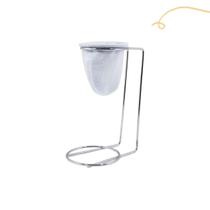 Mini Suporte Cromado Para Coador De Café Unitário Mariquinha