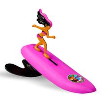 Mini-surfista Toy Surfer Dudes Classics Wave Powered com prancha de surfe
