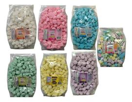 Mini Suspiro Artesanal 2x140g Aprox. 400unid. Escolher Cores