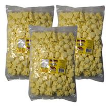 Mini Suspiros Caseiro Água Na Boca Mereng Suíço 420g Amarelo