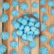 Mini Suspiros Caseiro aprox. 200 unid Azul