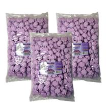 Mini Suspiros Caseiro aprox. 600 unid Lilás