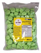 Mini Suspiros Caseiro Artesanal 170g Verde Bebê.