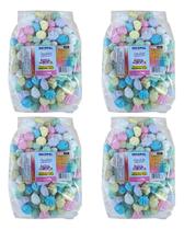 Mini Suspiros Caseiro C/4 Pacotes De 140g Aprox 800 Sortido