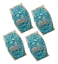 Mini Suspiros Com 4 Pacotes De 140g Aprox. 800 Unid. Azul