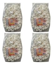 Mini Suspiros Com 4 Pacotes De 140g Aprox, 800 Unid. Branco