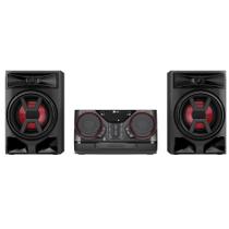 Mini System LG Xboom Bluetooth 220W Rms CK43N Preto - Bivolt