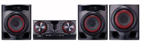 Mini System LG Xboom CJ45 - Hifi/ Bluetooth+USB/ CD-R/ Auto-DJ/ 720W Bivolt