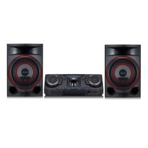 Mini System LG Xboom CL87 Bluetooth Karaokê 2350W RMS USB CD Party Speaker Preto Bivolt