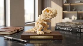 Mini T-Rex Articulado Esqueleto Dinossauro Colecionável Presente Criativo 3D Mini T-Rex Articulado Esqueleto Dinossauro Colecionável Presente Criativo 3D
