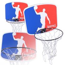 Mini Tabela Cesta Basquete Infantil em Mdf Aro Ferro c/ Rede