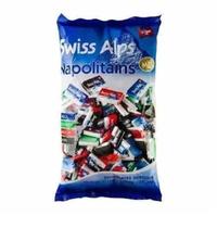 Mini Tablet Chocolate Ao Leite Swiss Alps Napolitains 500G