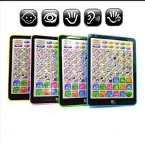 Mini Tablet Didático Educativo Infantil Crianças Inglês/Português - Rosa REF: WB3417