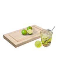 Mini Tábua Para Caipirinha Ou P/ cortar Temperos de Madeira