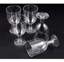 Mini Taça 50ml Acrílico Doces Bebidas Cristal C/ 70 Peças Cor Branco Mini Taça 50ml Acrílico Doces Bebidas Cristal C/ 70 Peças Cor Branco