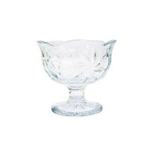 Mini taça de sobremesa de vidro com relevo 150ml para servir Mini taça de sobremesa de vidro com relevo 150ml para servir
