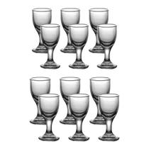 Mini Taça Vidro 10ml Licor Shot Degustação Kit 6 12 24 Unidades Lembrancinha Casamento Festa