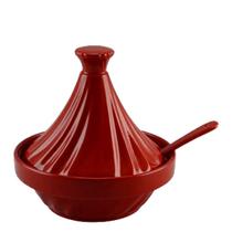 Mini Tagine de Cerâmica Ceraflame Twist Vermelha 250ML