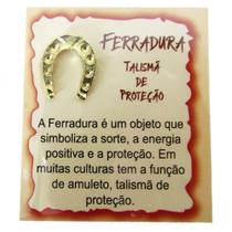 Mini talismã da sorte de bolsa ou carteira - ferradura Mini talismã da sorte de bolsa ou carteira - ferradura