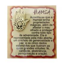 Mini talismã da sorte de bolsa ou carteira - hamsa Mini talismã da sorte de bolsa ou carteira - hamsa