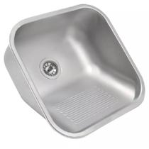 Mini Tanque Aço Inox Escovado 22 Litros 40X40X20